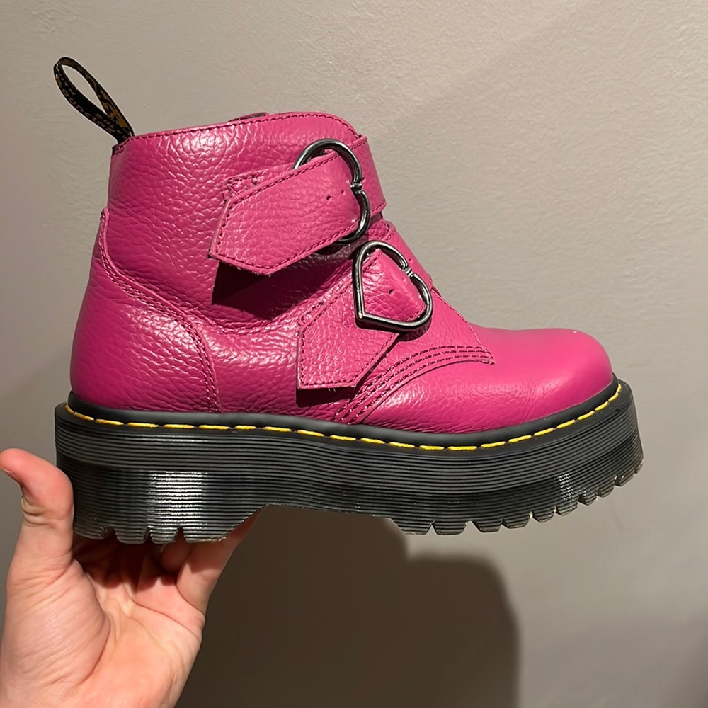 Doc marten platform.